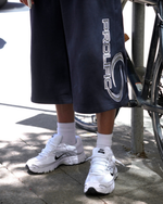 Activewear Navy Ultra Baggy Sweatshorts