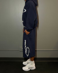 Activewear Navy Ultra Baggy Sweatshorts