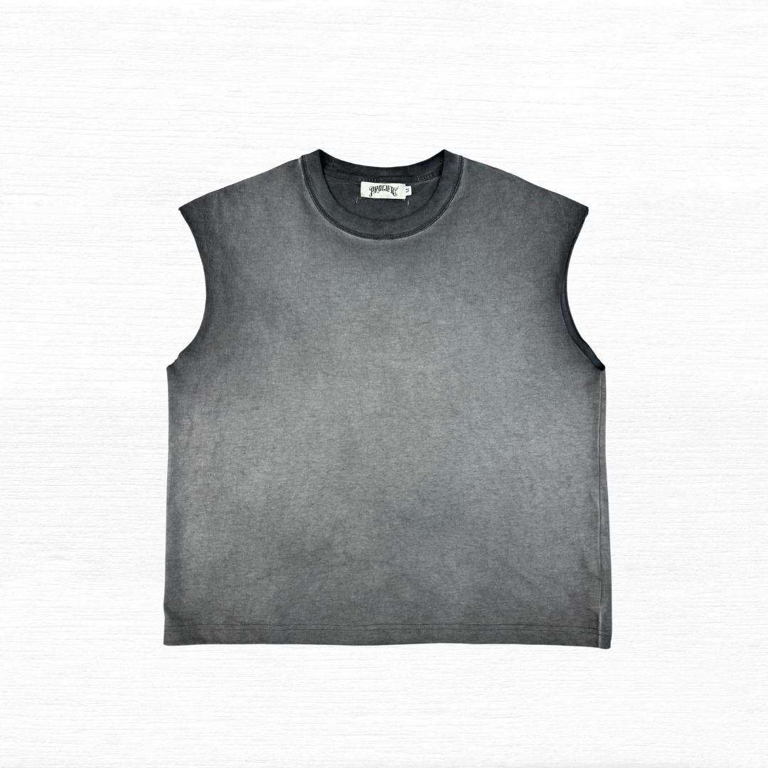 Vintage Grey 'PROLIFIC' Signature Tank