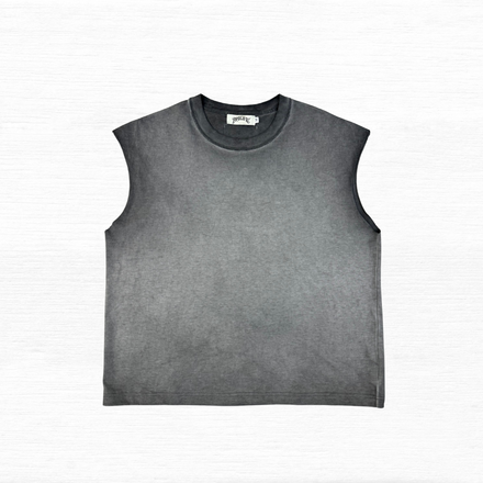 Vintage Grey 'PROLIFIC' Signature Tank