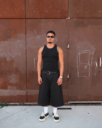 Ultra Baggy Pleated Shorts