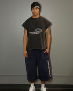 Activewear Boxy Sleeveless (Vintage Black)
