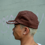 Brown Unstructured 'One Mindset' Snapback