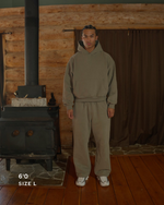 'Faded Oak' Straight Leg Sweatpant