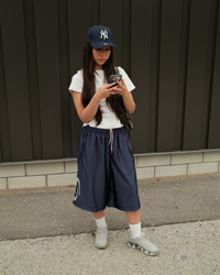 Navy Ultra Baggy Ball Shorts
