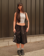 Black Ultra Baggy Ball Shorts