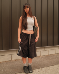 Black Ultra Baggy Ball Shorts