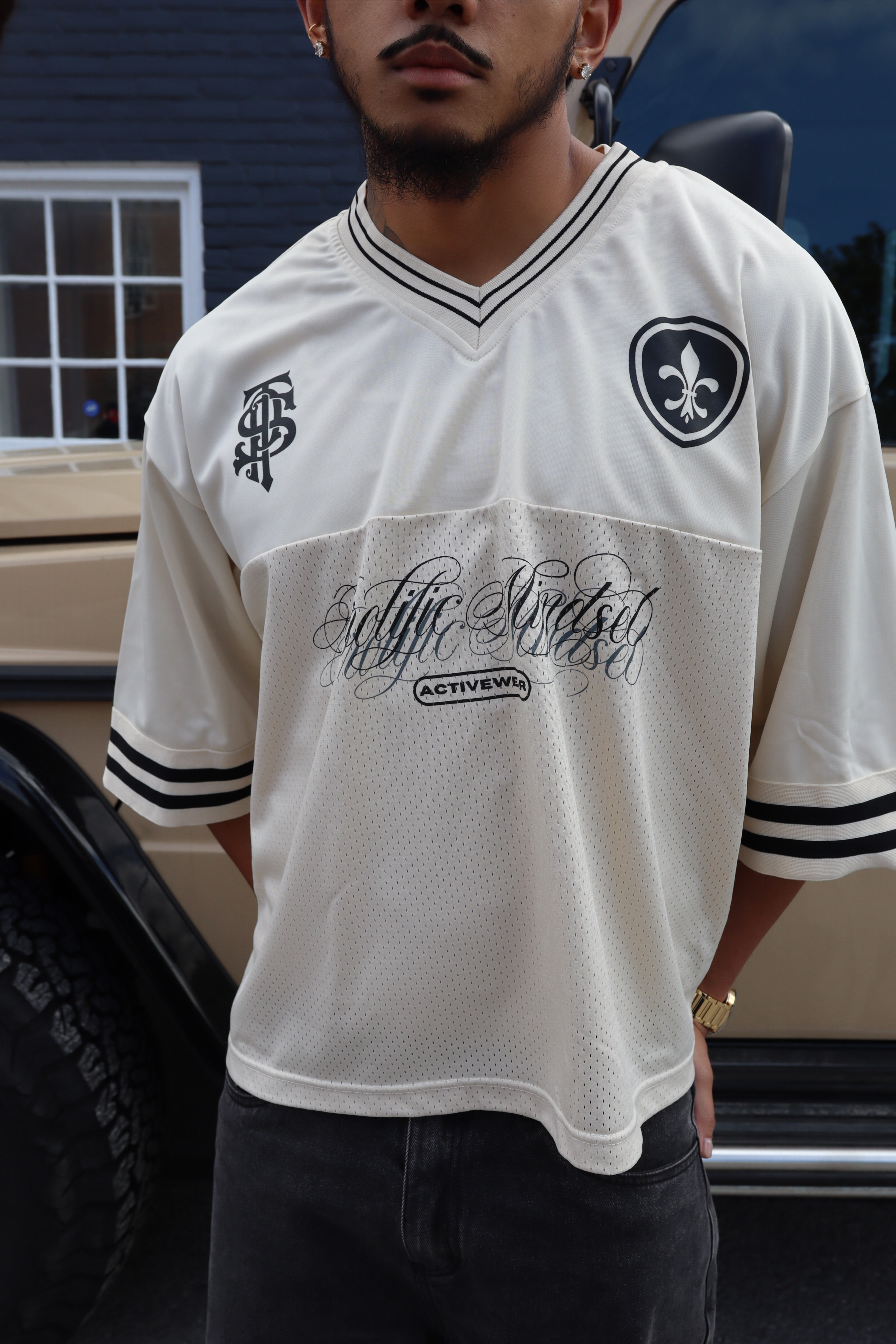 Mindset Mesh Jersey (Off-White)